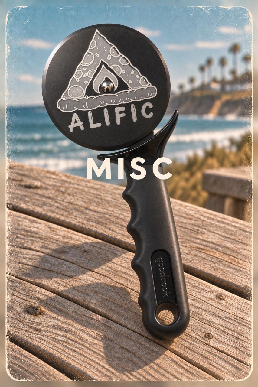 Alific accessories, stickers and homeware